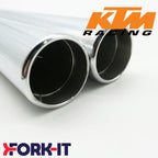 FITS, KTM MC5 MOTOCROSS 1976-1980, - MARZOCCHI Fork Tubes - 35mm Ø - 721mm Long