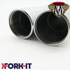FITS ,MAICO MC & GS 1981-1983, - FORK TUBES - 42mm (41.7 Ø) - 760mm Long