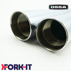 FITS ,OSSA PHANTOM GP1 GP2 GP3, New Fork Tubes Pair 35mm Ø Diameter 660mm Long